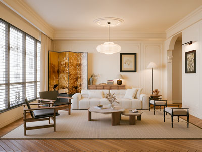 法式中古风客厅