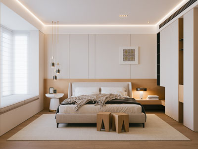 现代卧室