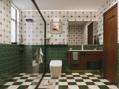 法式轻奢卫浴间 洗手间