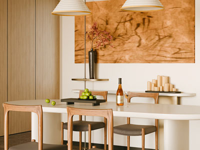 现代中古风餐厅