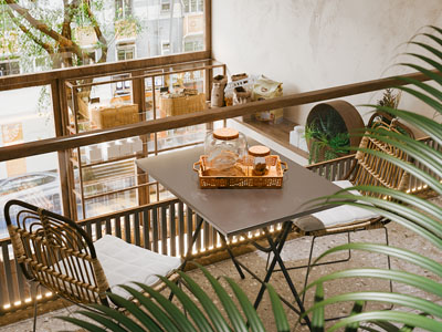 现代休闲餐桌椅组合