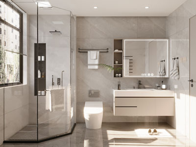 现代卫浴间 洗手间