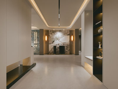 新中式玄关门厅 过道