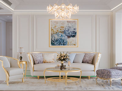 现代轻奢客厅