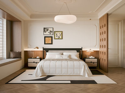 法式中古风卧室