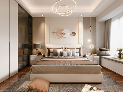 现代轻奢卧室