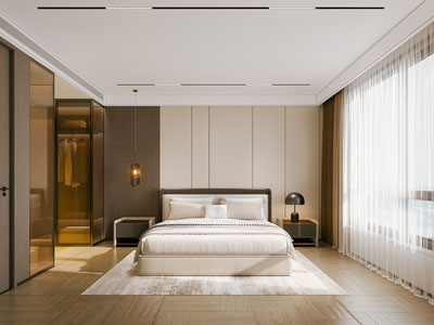 现代卧室
