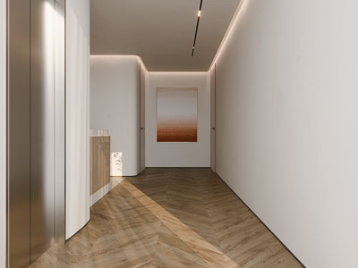 现代楼梯间 走廊过道