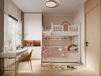 现代卧室 儿童房