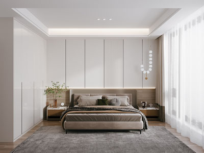现代卧室