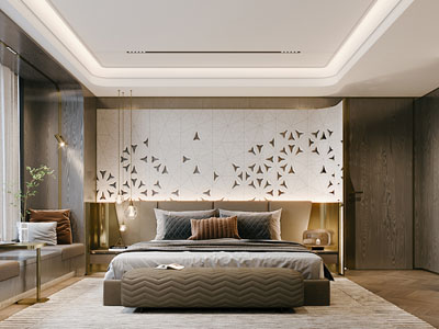 现代主卧室