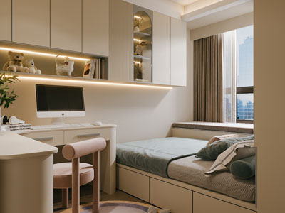 现代榻榻米卧室