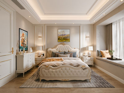 简欧卧室
