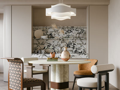 现代中古风餐厅