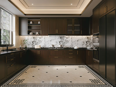 现代中古风厨房