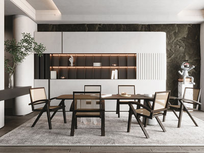 现代中古风餐厅