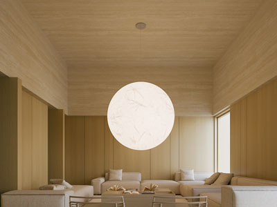 现代原木风客厅