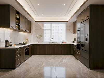 现代中古风厨房