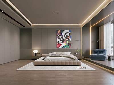 现代卧室