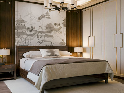 新中式卧室