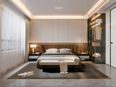 现代卧室