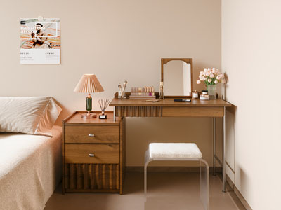 现代中古风化妆 梳妆台