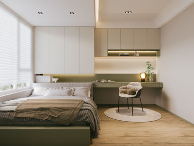 现代榻榻米卧室