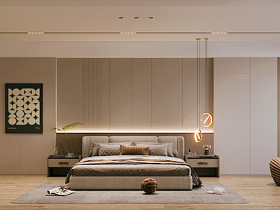 现代卧室