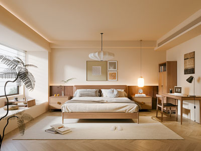 新中式中古风卧室