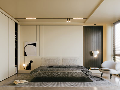 现代卧室