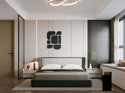 现代卧室