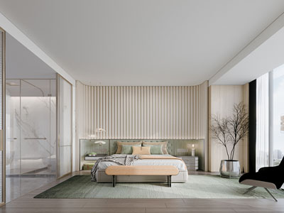 现代卧室