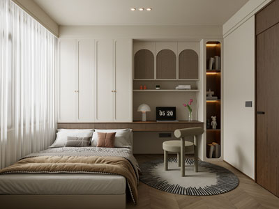 现代榻榻米卧室
