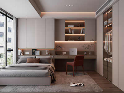 现代榻榻米卧室