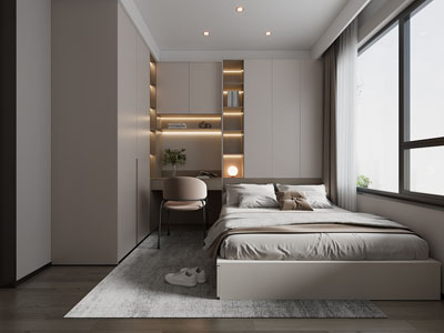 现代榻榻米卧室