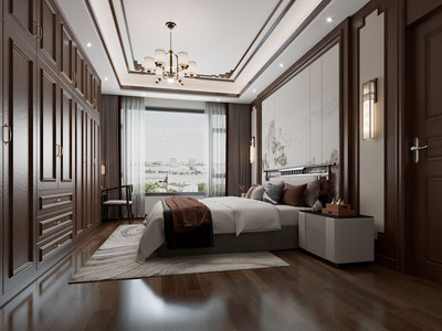 新中式中古风卧室