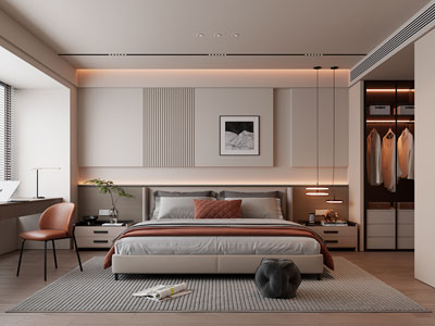 现代卧室