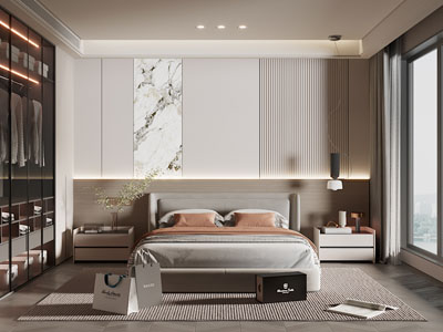 现代卧室