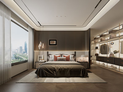 新中式卧室