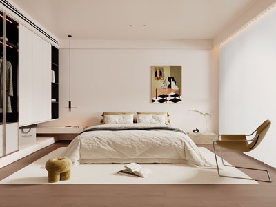 现代卧室