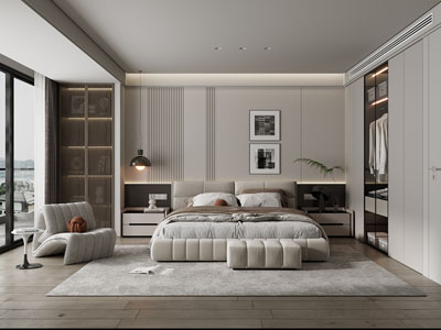 现代卧室