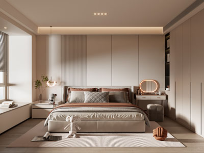 现代卧室