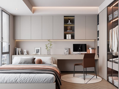 现代榻榻米卧室