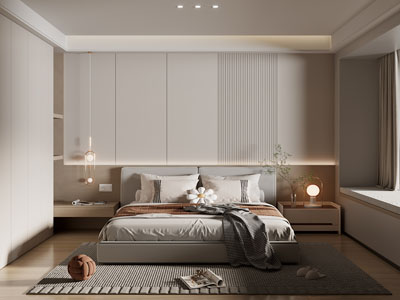 现代卧室