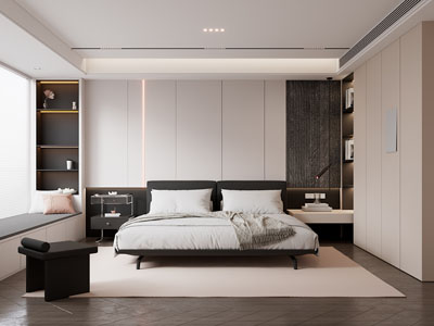 现代卧室