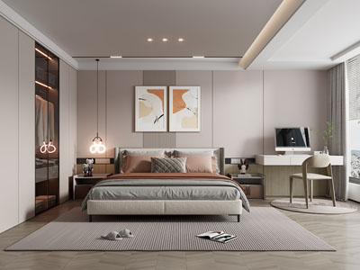 现代卧室