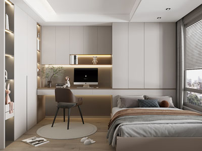 现代榻榻米卧室