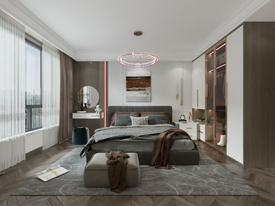 现代卧室