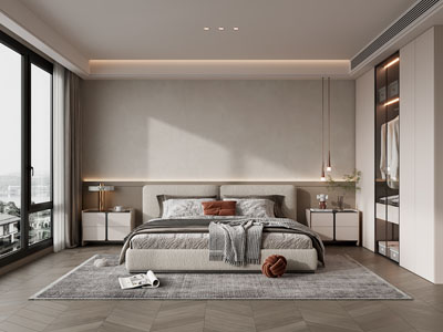 现代卧室