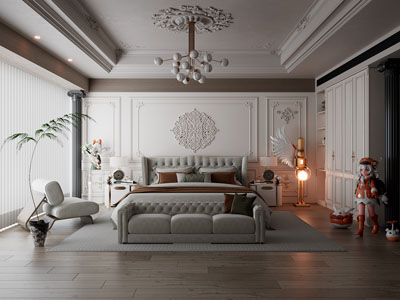 法式卧室
